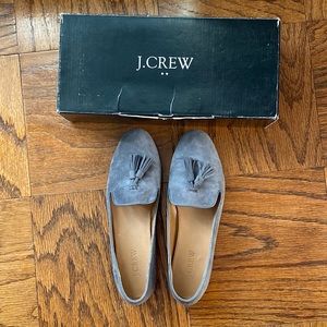 J.Crew Cora Suede Tassel Loafers